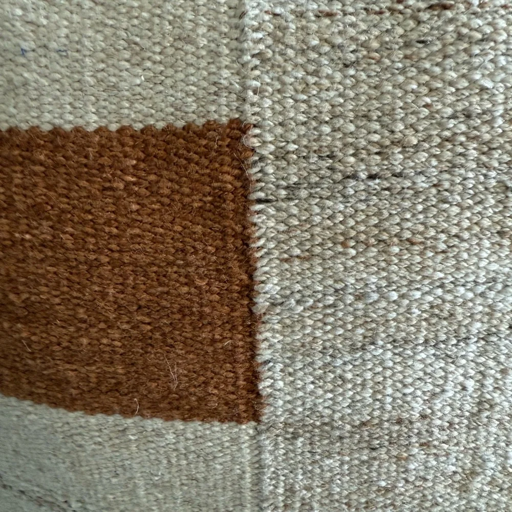Threshold Oversized Blocked Woven Square Throw Pillow 24x24